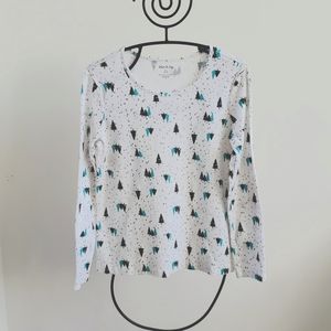 White Stag * Winter theme long sleeve T